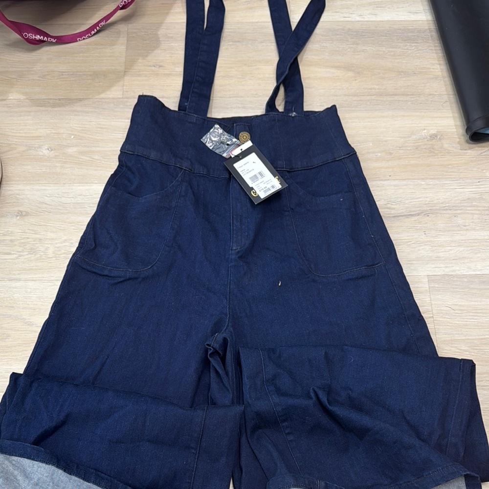 Collectif Navy Blue Jumpsuit